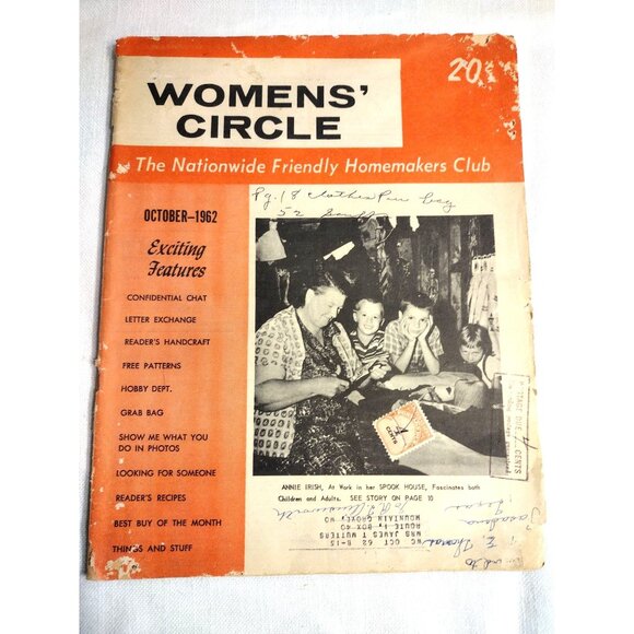 Needlework Crochet Magazines 1940s -70s Afghans Doilies Potholders Vintage Craft - Picture 4 of 16